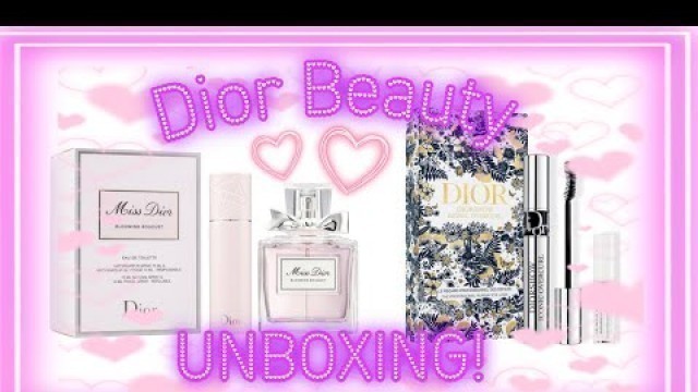 'Dior Beauty 2021 | UNBOXING!♡'