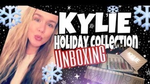 'KYLIE COSMETICS HOLIDAY COLLECTION 2017 | UNBOXING'