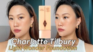 'Charlotte Tilbury Light Wonder Foundation First Impression!'