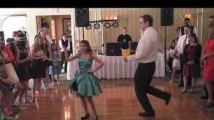 'Best Father Daughter Dance Ever - Comedian Mike Hanley and his daughter Jessica'