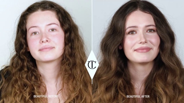 'Quick & Easy Makeup Tutorial - Charlotte Tilbury x Ouai Makeover | Charlotte Tilbury'