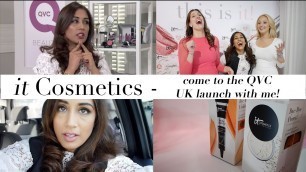 'it Cosmetics: BTS Launch on QVC - VLOG | Beauty Passionista'