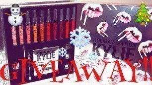 'Kylie Cosmetics Holiday Box GIVEAWAY(S) + Unboxing!!! CLOSED'
