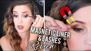 'NEW Magnetic Eyeliner & Lashes Review - Tori Belle'