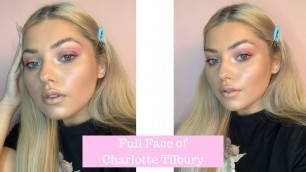 'Full Face Using Charlotte Tilbury Makeup'