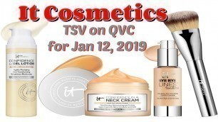 'It Cosmetics TSV on QVC | January 2019'
