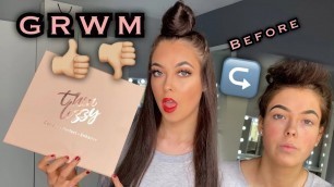'GRWM to sit in my room!! | *testing out thinlizzy makeup*
