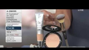 'IT Cosmetics IT\'s Your Flawless Complexion 3-pc Collection on QVC'