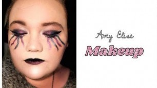 'Festival Fun makeup look | Sparkly Tears | Thin Lizzy competition'