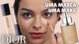 'DIOR MAKEUP: PREPARAÇÃO DE PELE COMPLETA! Uma Marca, Uma Make'