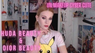 'Huda Beauty & Dior Beauty pour un makeup Cyber Cute :3'