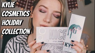 'KYLIE COSMETICS HOLIDAY COLLECTION REVIEW & DEMO | KendraCus'