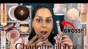 'FULL FACE OF CHARLOTTE TILBURY MAKEUP | HOLIDAY GIVEAWAY WINNER!'