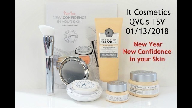 'IT Cosmetics QVC TSV - New Year, NEW CONFIDENCE IN YOUR SKIN 01/13/2018'