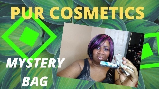 'PUR COSMETICS MYSTERY BAG UNBOXING'