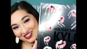 'Kylie box holiday edition'