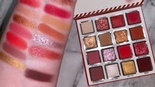 'KYLIE COSMETICS Holiday PALETTE 2019 swatches'