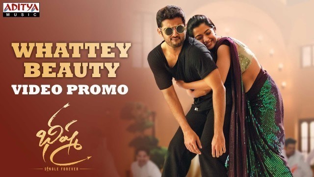 'Whattey Beauty Video Promo | Bheeshma Movie | Nithiin, Rashmika| Venky Kudumula | Mahati Swara Sagar'