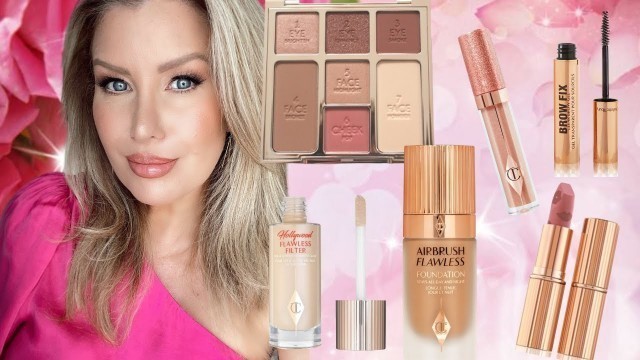 'FULL FACE OF CHARLOTTE TILBURY INCLUDING NEW RELEASES | Risa Does Makeup'