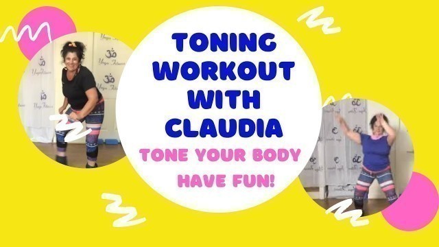 'Zumba Toning with Claudia - Toning Exercises - Whole Body Workout - Easy Effective Workout'