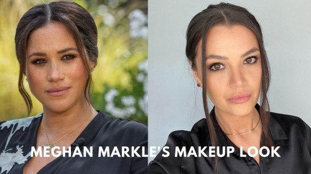 'Recreating Meghan Markle\'s makeup look from THAT Oprah interview'