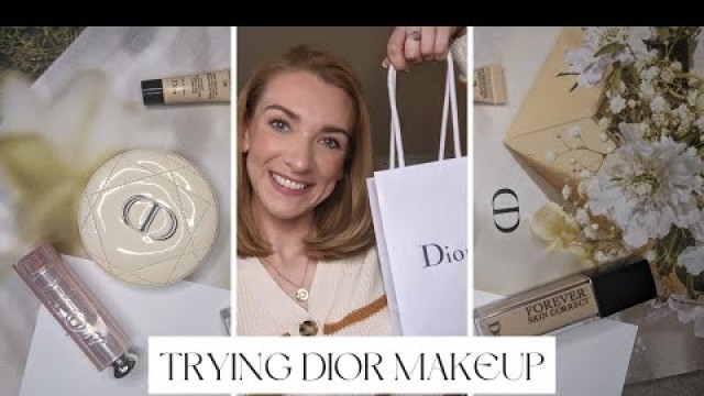 'Dior Beauty Try On | First Impressions | Foundation, Concealer and Luminizer'