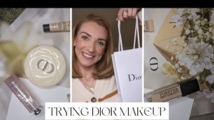 'Dior Beauty Try On | First Impressions | Foundation, Concealer and Luminizer'