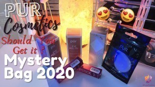 'PUR Cosmetics Standard Mystery Bag| 2020 UNBOXING #PURCOSMETICS #UNBOXINGPURMYSTERYBAG'