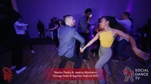 'Nacho Pedra & Jessica Montalvo - Social Dancing | Chicago Salsa & Bachata Festival 2021'