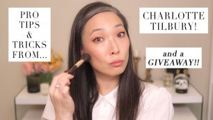 'Charlotte Tilbury - Pro Tips & Tricks From Her Master Class! [Giveaway Closed]'