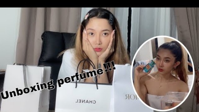 'Perfume unboxing!! | DIOR | TOM FORD | CHANEL'