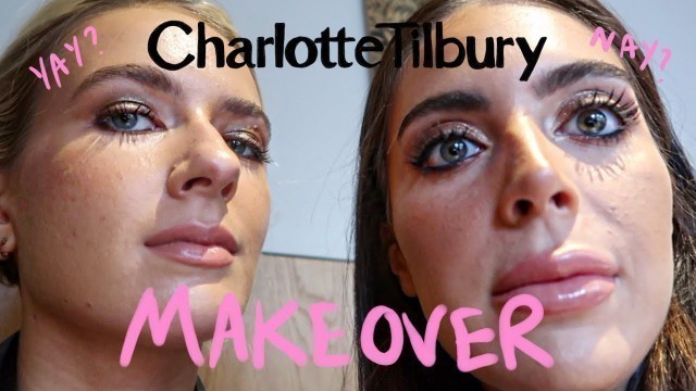 'GETTING OUR MAKEUP DONE AT CHARLOTTE TILBURY | yay or nay?! | Sophia and Cinzia'