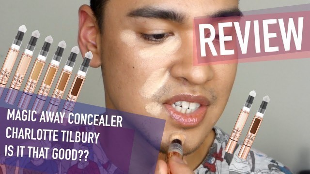 'Magic Away Concealer from Charlotte Tilbury Makeup | Review, Tutorial, How To'