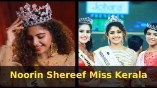 'Oru Adaar Love fame Noorin Shereef Miss Kerala'