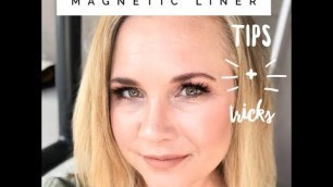 'Magnetic Eyeliner | Tori Belle Cosmetics | Tips + Tricks'