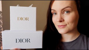 'DIOR BEAUTY GIFTS UNBOXING | Dior Beauty Loyalty Program Explained - Silver Welcome & Birthday Gift'