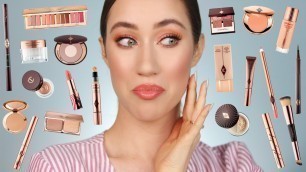'First Time Wearing ONLY Charlotte Tilbury Makeup'