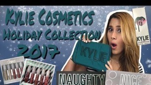 'Kylie Cosmetics 2017 Holiday Collection Resena + Tutorial'