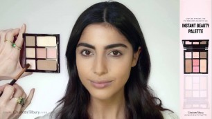 'Instant Look in a Palette: Natural, Glowing Makeup Tutorial (feat. Nicola) | Charlotte Tilbury'