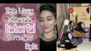 'thin lizzy minerals | tutorial | review | byliz'