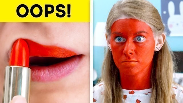 'BEAUTY IS PAIN || 35 Annoying Situations We\'ve All Been In'