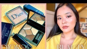 'Trying out Dior Makeup | Worth the Hype? Soft Cashmere Palette, *New* Shine Lipstick + More!'