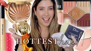 'HOTTEST NEW MAKEUP RELEASES HAUL & PR UNBOXING Chantecaille DIOR Gucci FRAGRANCES Tom Ford SEPHORA'