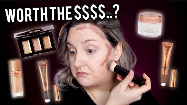 'WORTH YOUR $$$..? TESTING FULL FACE CHARLOTTE TILBURY MAKEUP'