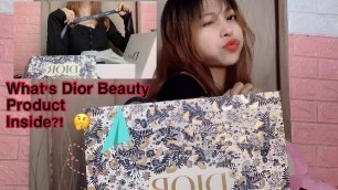 'Unboxing my New Dior Beauty for my Christmas 2021