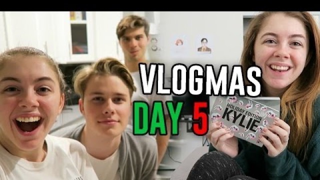 'KYLIE COSMETICS HOLIDAY LIP KITS GIVAWAY!! // Vlogmas Day 5'