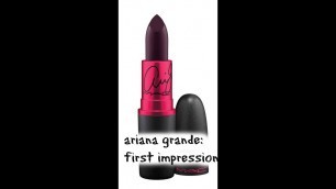 'MAC ARIANA GRANDE LIPSTICK FIRST IMPRESSION'