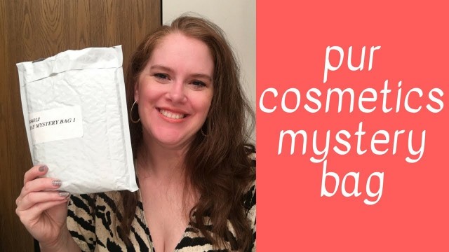 'PUR MYSTERY BAG Unboxing of New Cosmetics'
