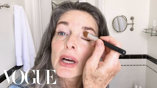 'Watch This 1980s Supermodel’s Spectacular Age-Defying Beauty Routine | Beauty Secrets | Vogue'