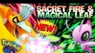 '*Sacred fire Ho-Oh & Magical Leaf Celebi* stats are in Pokemon GO // Are they good or bad?'